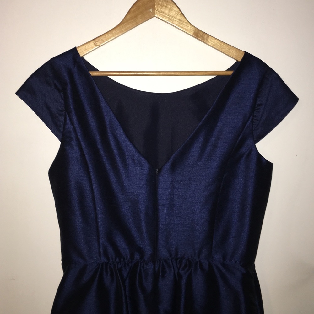 Alfred Sung Navy Cocktail Dress - Picture 4 of 4
